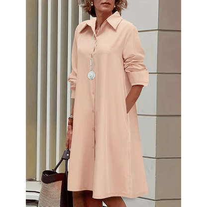 Mopura | Ręcznie Wykonana Sukienka Nijolė w Eleganckim Stylu