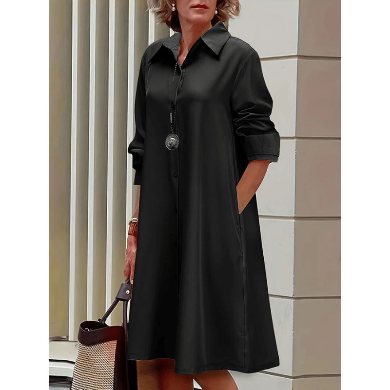 Mopura | Ręcznie Wykonana Sukienka Nijolė w Eleganckim Stylu
