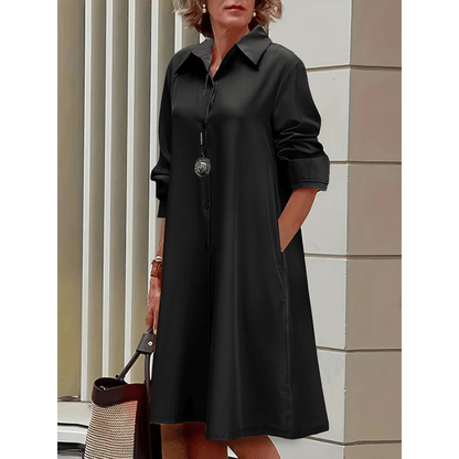 Mopura | Ręcznie Wykonana Sukienka Nijolė w Eleganckim Stylu