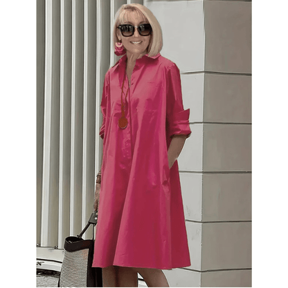 Mopura | Ręcznie Wykonana Sukienka Nijolė w Eleganckim Stylu